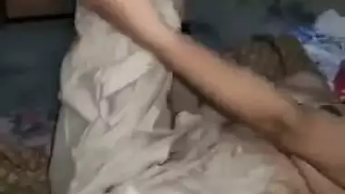 Punjabi nude lady smokes and shows boobs