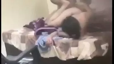 Cuckold husband watches his cheating wife fucking