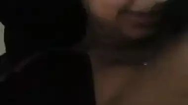 GF kissed and boobs exposed