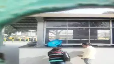 Indian blowjob in public place