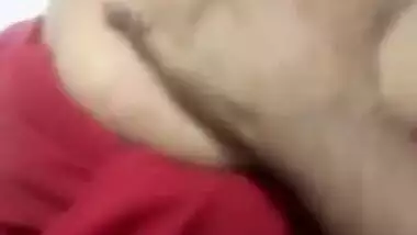 Playing With Hot Navel Of Desi Wife