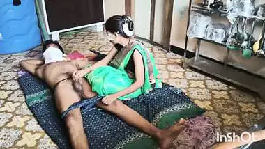 My village bhabhi Shivani in green saree.