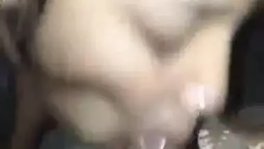 desi anti tries to gag long dick but she couldnt