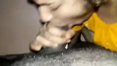 Desi house wife blowjob handjob cumshot