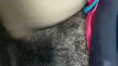 The guy enjoys outdoor sex with a married woman