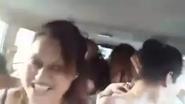 Sexy Kannada Group In Car indian tube porno on Bestsexxxporn.com