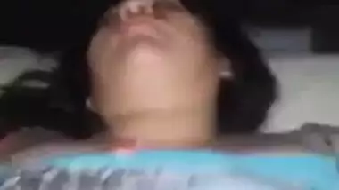 Indian woman moaning while fucked